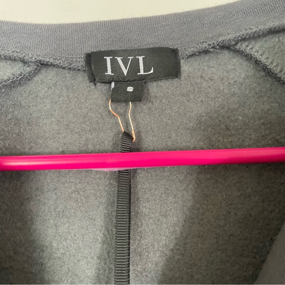IVL Drawstring V-neck Pullover - Picture 6 of 7
